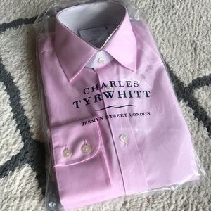 Classic Collar Non-Iron Shirt - Pink